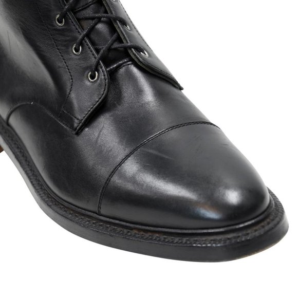 Thom Browne Ankle Boots Size 10.5 Leather Lace-up Cap Toe Shoes TB-0502N-0151 main image 5